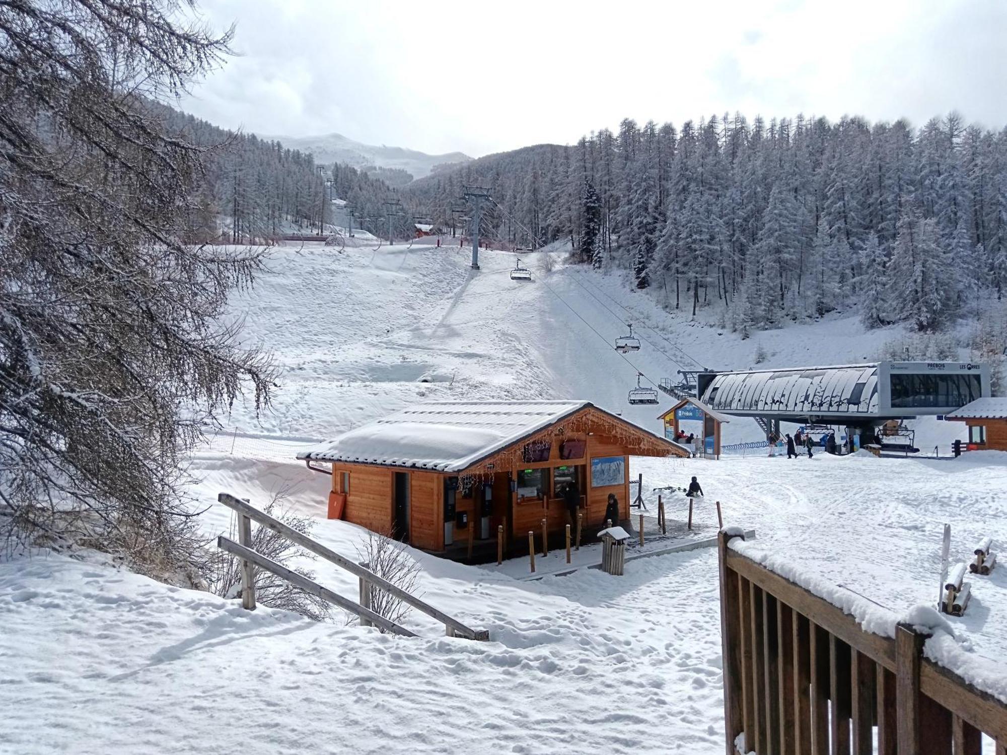 Chaletauxorres Au Pied Des Pistes Et Skis Aux Pieds Villa Les Orres Exterior photo